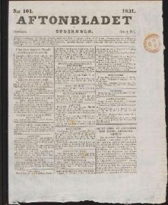 Aftonbladet 1831-05-04