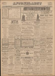 Aftonbladet Lördagen den 27 December 1890
