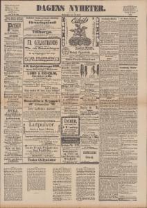 Dagens Nyheter Måndagen den 28 April 1890