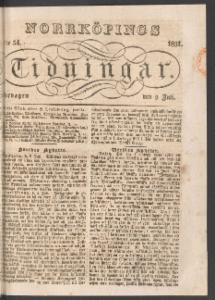 Norrköpings Tidningar Lördagen den 9 Juli 1831