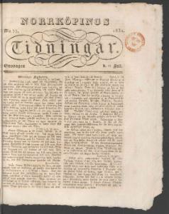 Norrköpings Tidningar 1832-07-11