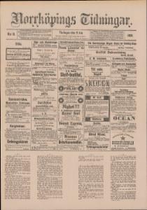 Norrköpings Tidningar Tisdagen den 14 Januari 1890
