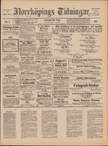Norrköpings Tidningar Onsdagen den 15 Januari 1890