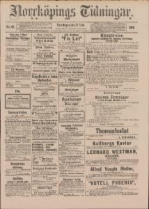 Norrköpings Tidningar Torsdagen den 27 Februari 1890
