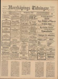 Norrköpings Tidningar Måndagen den 17 Mars 1890
