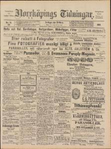 Norrköpings Tidningar Lördagen den 29 Mars 1890