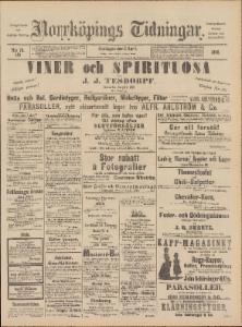 Norrköpings Tidningar Onsdagen den 2 April 1890