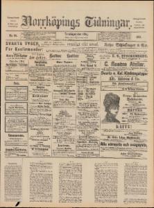Norrköpings Tidningar Maj 1890