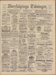 Norrköpings Tidningar Juni 1890