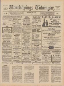 Norrköpings Tidningar Onsdagen den 11 Juni 1890