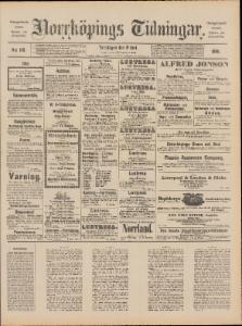 Norrköpings Tidningar Torsdagen den 19 Juni 1890