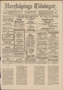 Norrköpings Tidningar Torsdagen den 24 Juli 1890