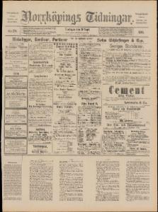 Norrköpings Tidningar Tisdagen den 30 September 1890