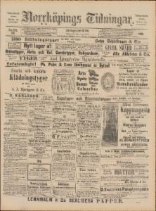 Norrköpings Tidningar Lördagen den 18 Oktober 1890