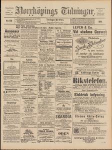 Norrköpings Tidningar Torsdagen den 6 November 1890