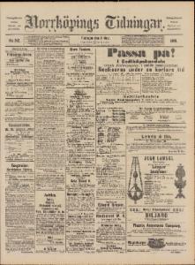 Norrköpings Tidningar Tisdagen den 11 November 1890