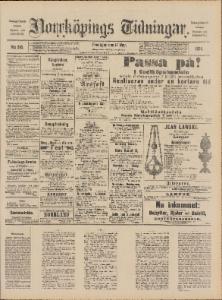 Norrköpings Tidningar Fredagen den 14 November 1890
