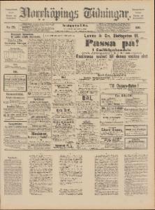 Norrköpings Tidningar Torsdagen den 27 November 1890