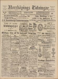 Norrköpings Tidningar Lördagen den 29 November 1890